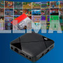 Игровая ТВ-приставка M8 mini 4K на Android TV с встроенным эмулятором ретро-игр и джойстиками